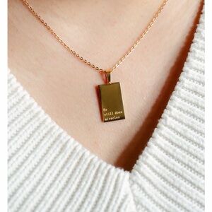 Jenessa Wait “He Still Does Miracles” 18kt Yellow Gold Necklace